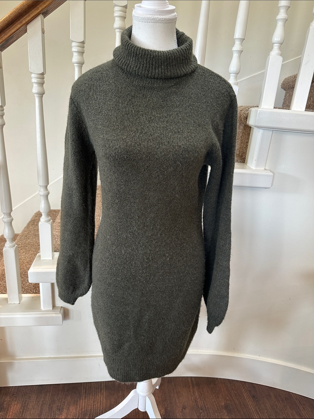 Yes Lola green sweater dress